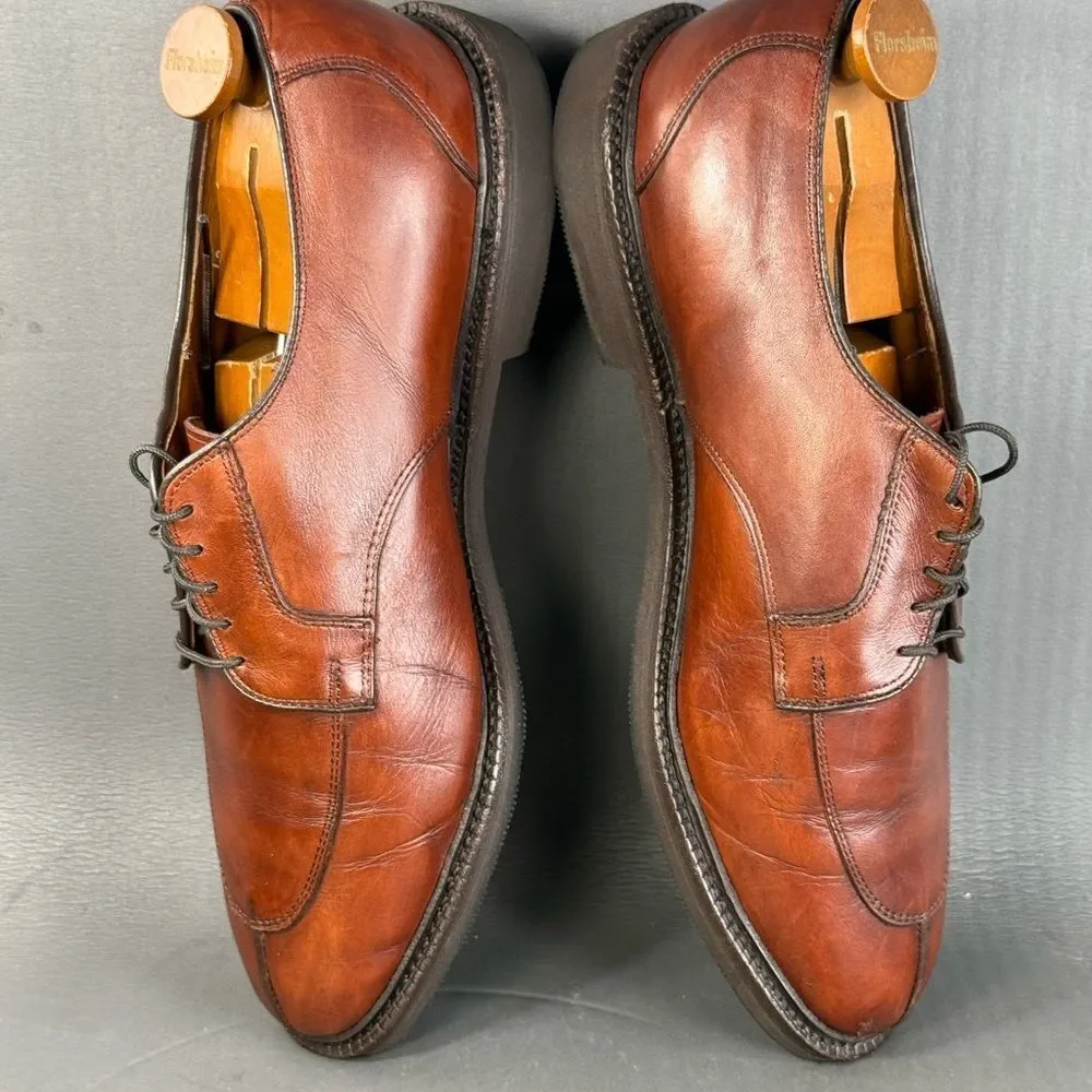 ALLEN EDMONDS Ashton 1628 Split Toe Brown Oxford Shoes men’s size 12